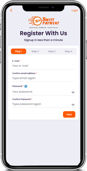 Swift Payment Ltd Mobile App